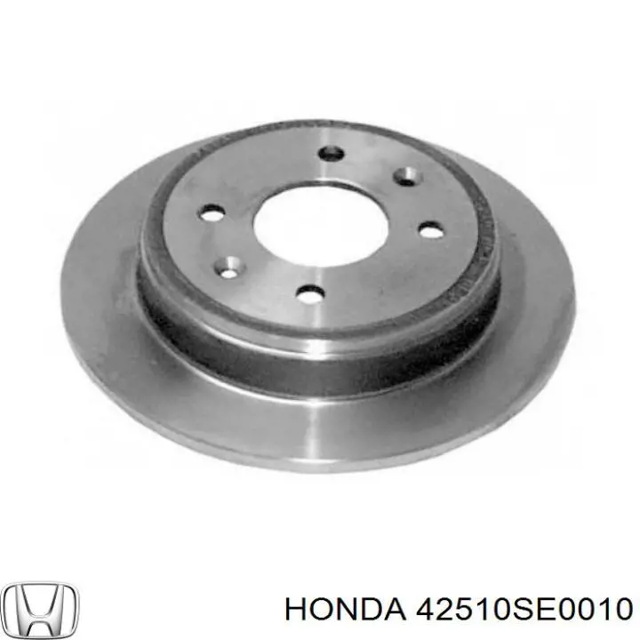 42510SE0010 Honda диск тормозной задний