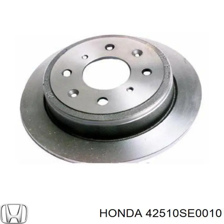 Купить 42510SE0010 Honda Диск тормозной задний