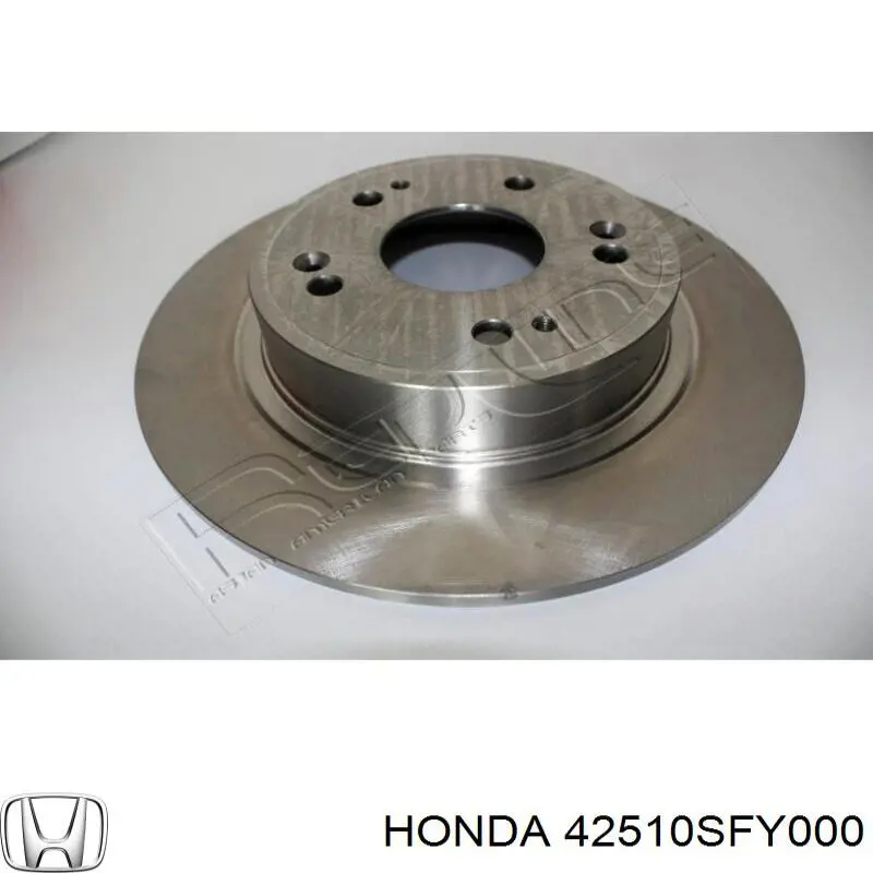 42510SFY000 Honda диск тормозной задний