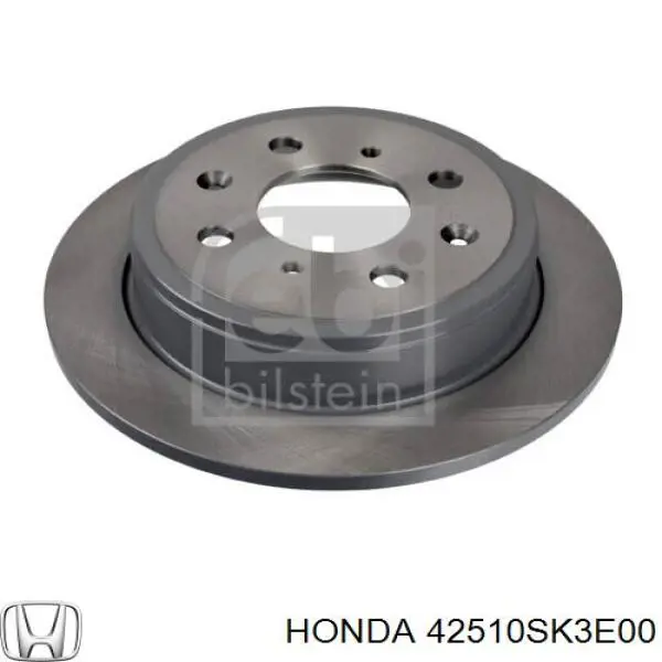 Купить 42510SK3E00 Honda Диск тормозной задний