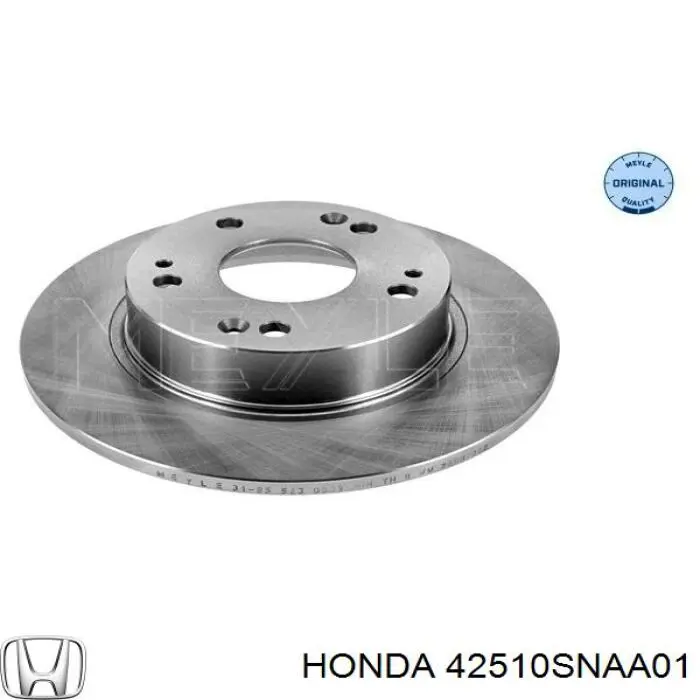 Задний тормозной диск Honda 42510SNAA01 цена, от 29.46 USD