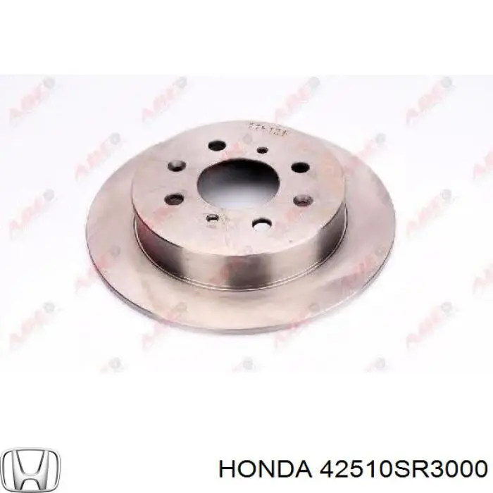 42510SR3000 Honda диск тормозной задний