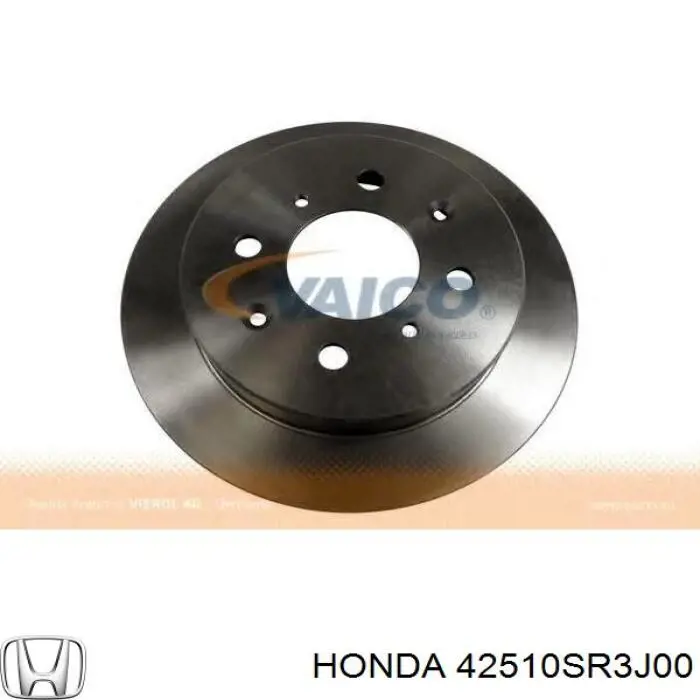 Тормозные диски 42510SR3J00 Honda