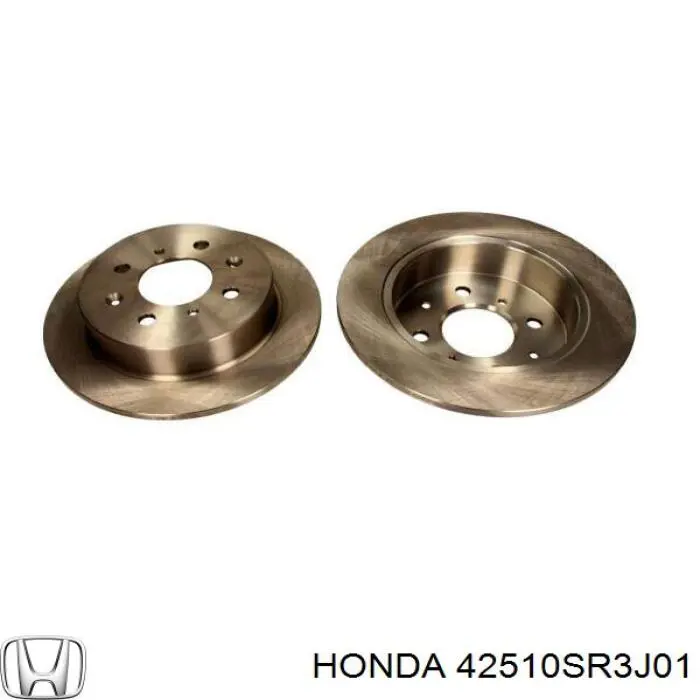 Задний тормозной диск Honda 42510SR3J01 цена, от 25.96 USD