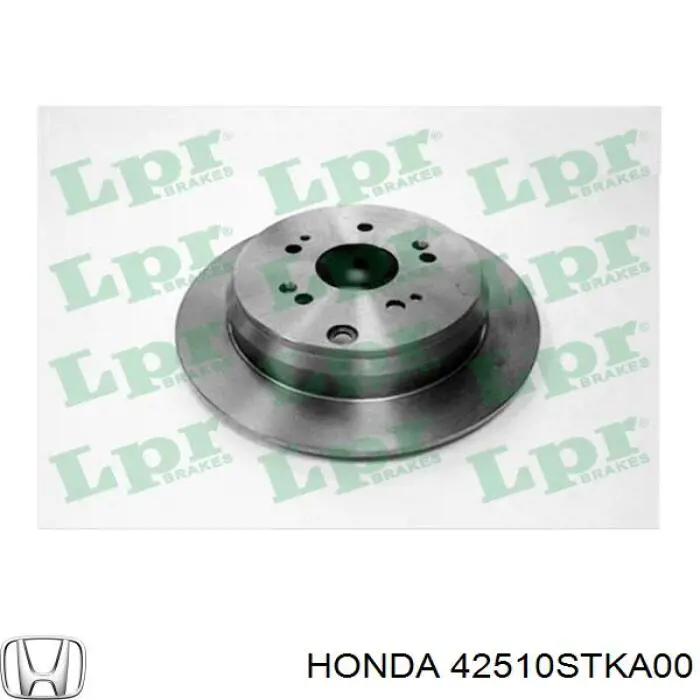 Задний дисковый тормоз Honda 42510STKA00