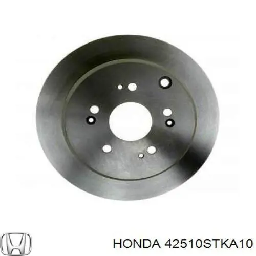 Задний тормозной диск Honda 42510STKA10 цена, от 42.31 USD