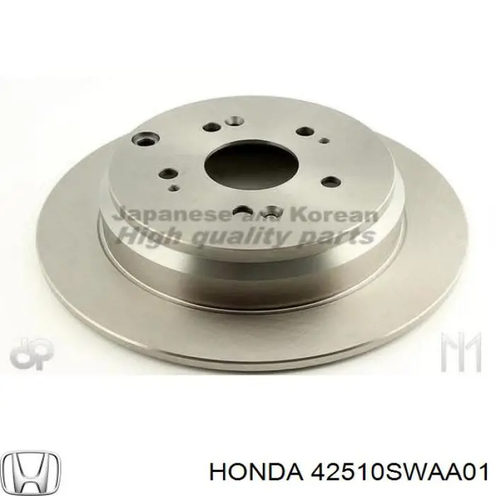 42510SWAA01 Honda диск тормозной задний