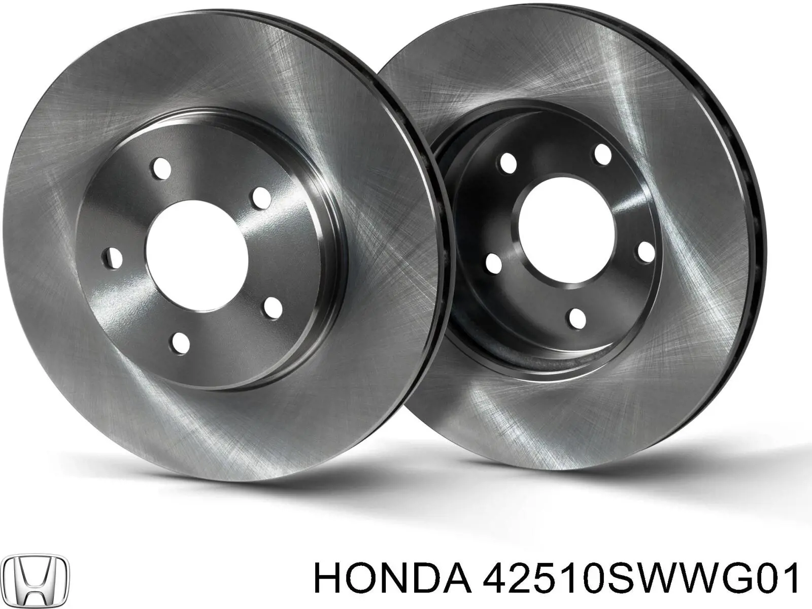 Купить 42510SWWG01 Honda Диск тормозной задний