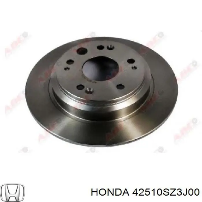 42510SZ3J00 Honda диск тормозной задний