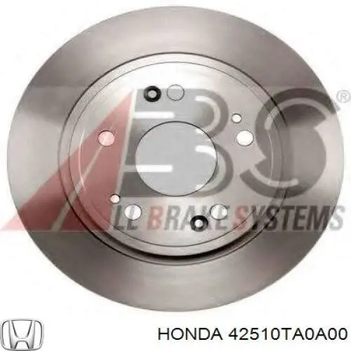 42510TA0A00 Honda диск тормозной задний