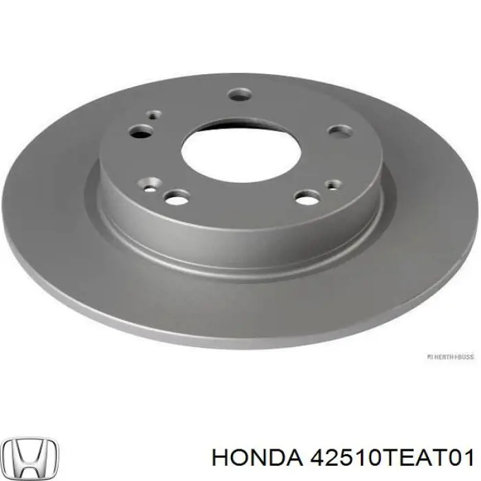 42510TEAT01 Honda disco do freio traseiro