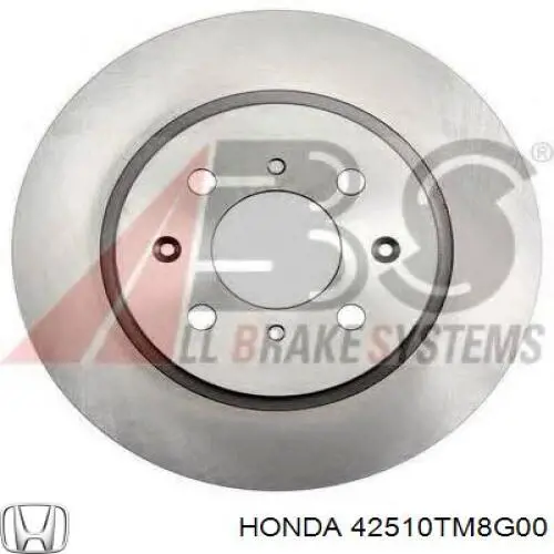 42510TM8G00 Honda Дисковый тормоз