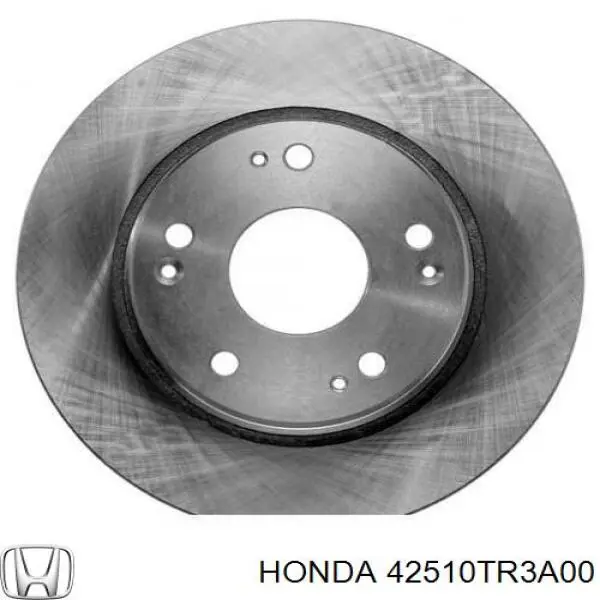 42510TR3A00 Honda диск тормозной задний