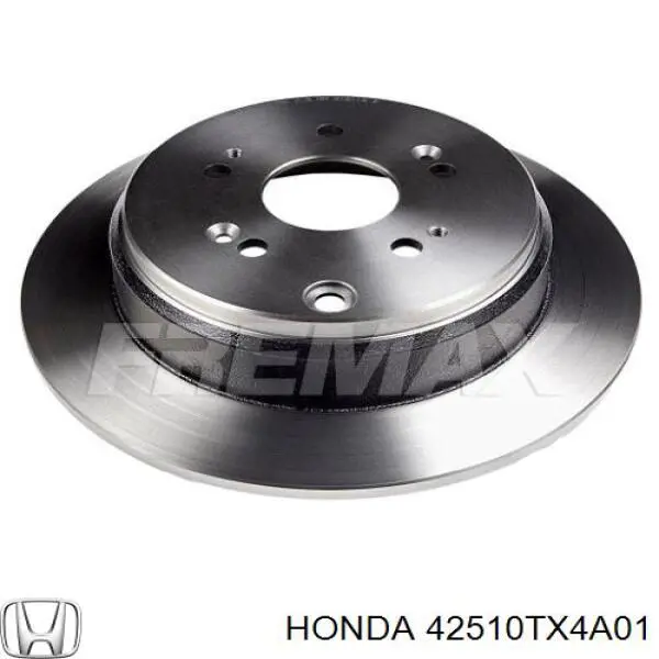 Тормозные диски 42510TX4A01 Honda