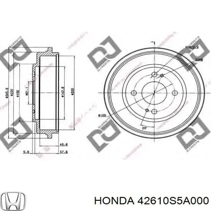 Барабан тормозной задний Maxgear 193689 цена, от 24.24 USD