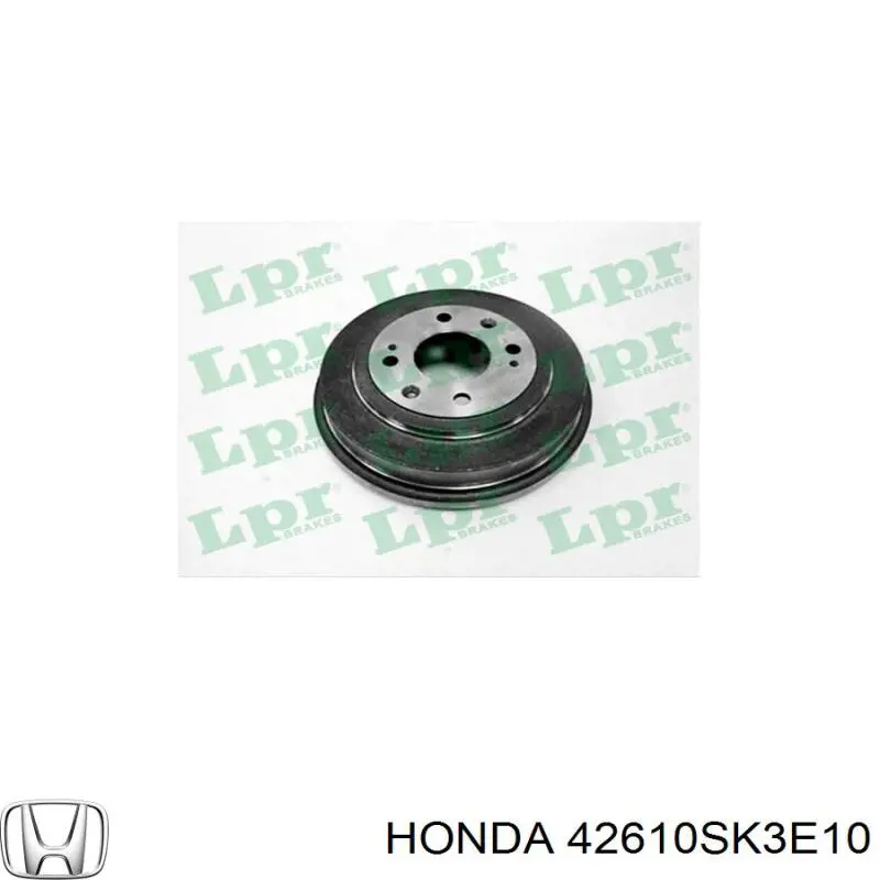42610SK3E10 Honda барабан тормозной задний