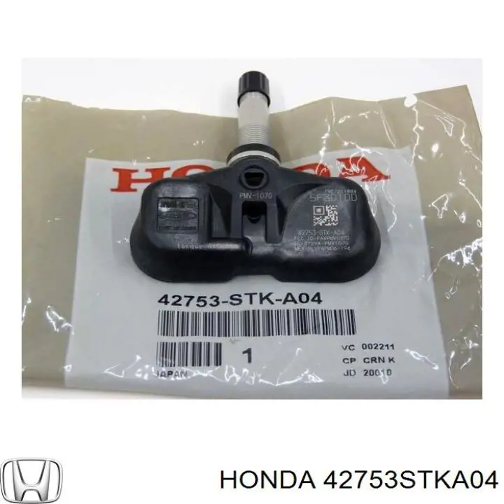 Датчик тиску повітря в шинах 42753STKA04 Honda/Acura