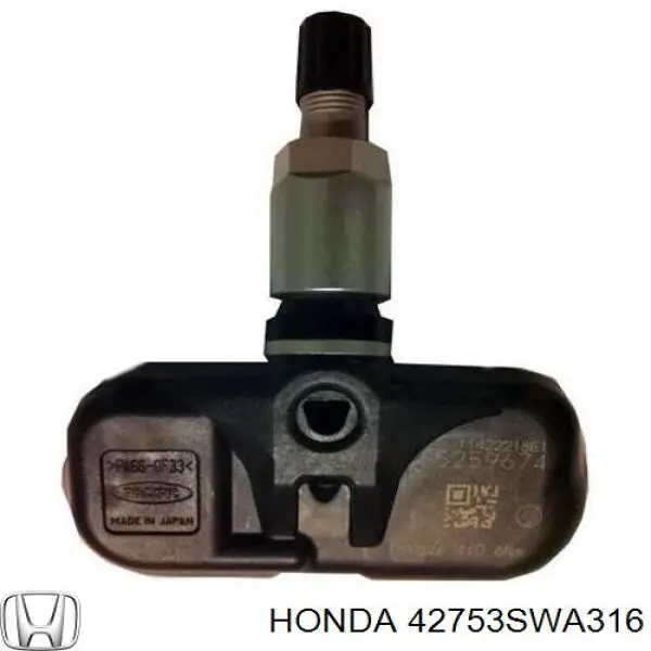 Датчик давления воздуха в шинах Honda 42753SWA316