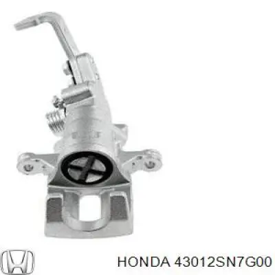 Pinza de freno trasero derecho 43012SN7G00 Honda