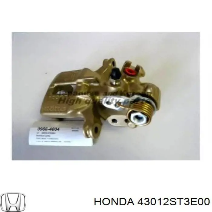 Pinza de freno trasero derecho 43012ST3E00 Honda