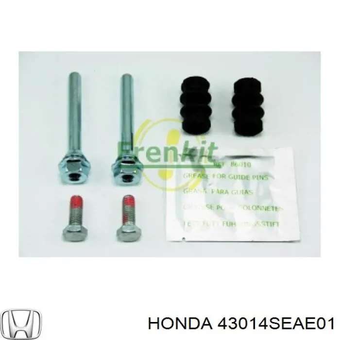 43014SEAE01 Honda скоба тормозного суппорта заднего