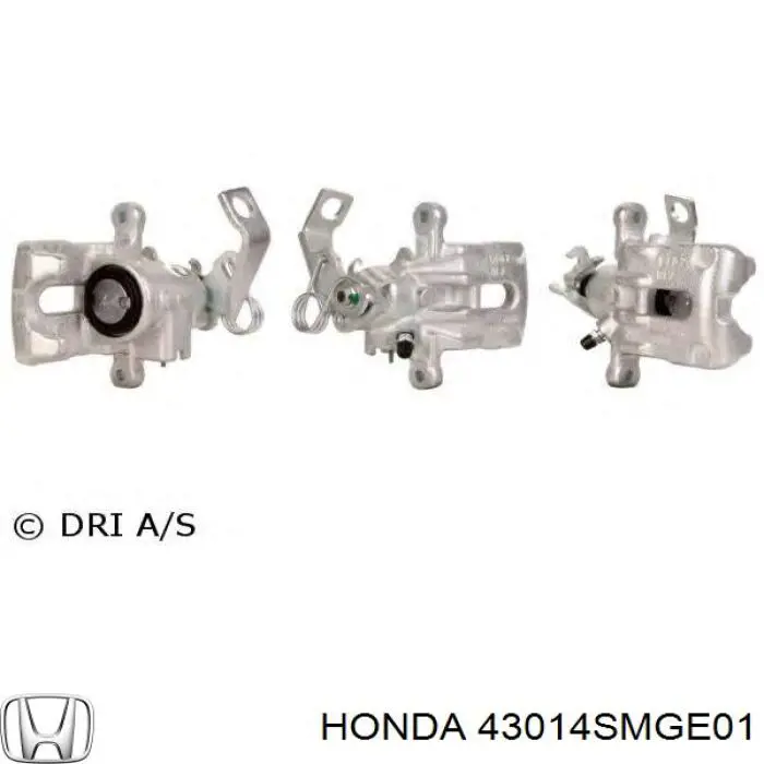 43014SMGE010 Honda Скоба тормозного заднего суппорта