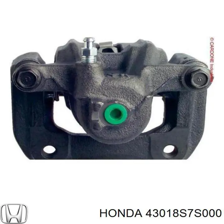 Суппорт тормозной задний правый Honda 43018S7S000