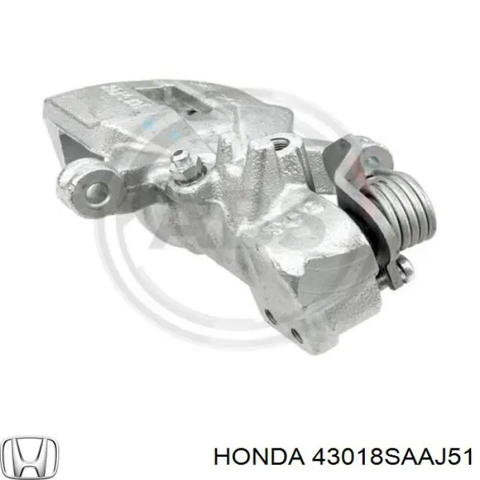 43018SAAJ51 Honda суппорт тормозной задний правый
