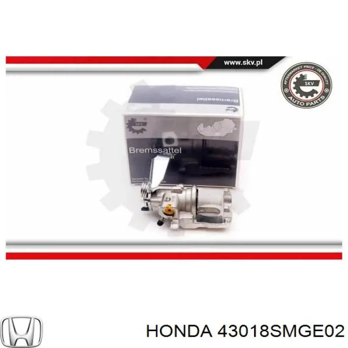 Тормозной суппорт правый задний Honda 43018SMGE02 цена, от 40.91 USD