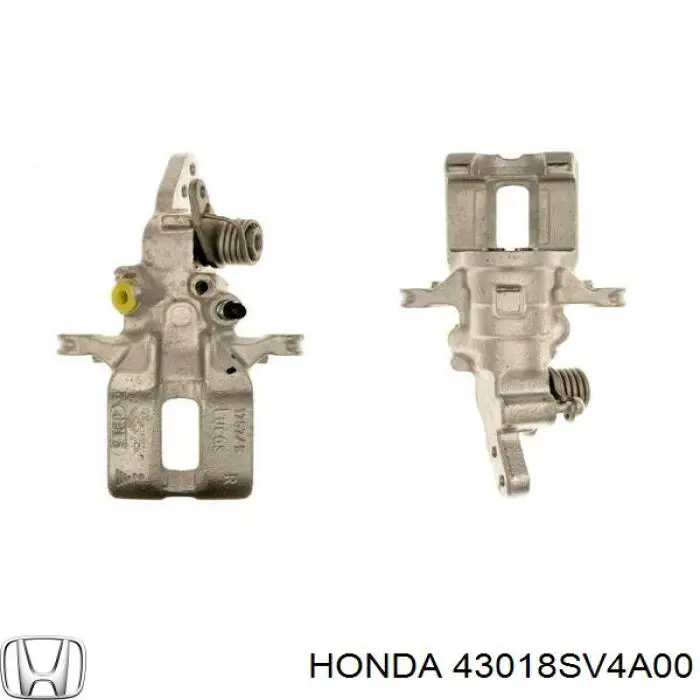 Суппорт тормозной задний правый на Honda Accord V 