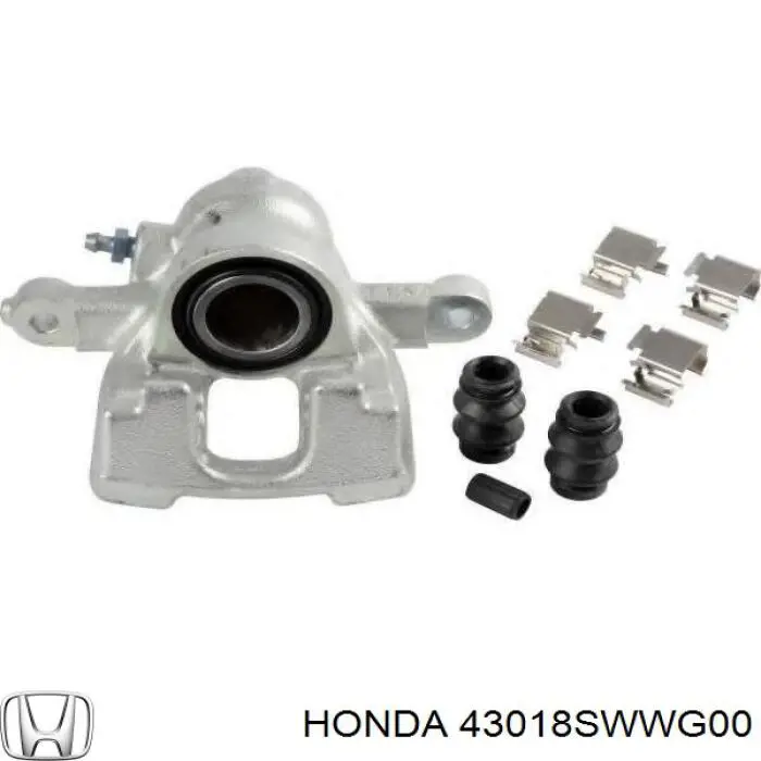 Суппорт тормозной задний правый Honda 43018SWWG00