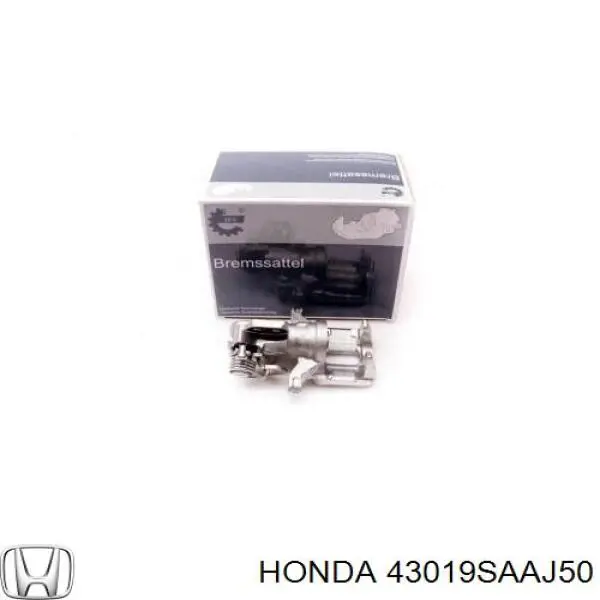 43019SAAJ50 Honda суппорт тормозной задний левый