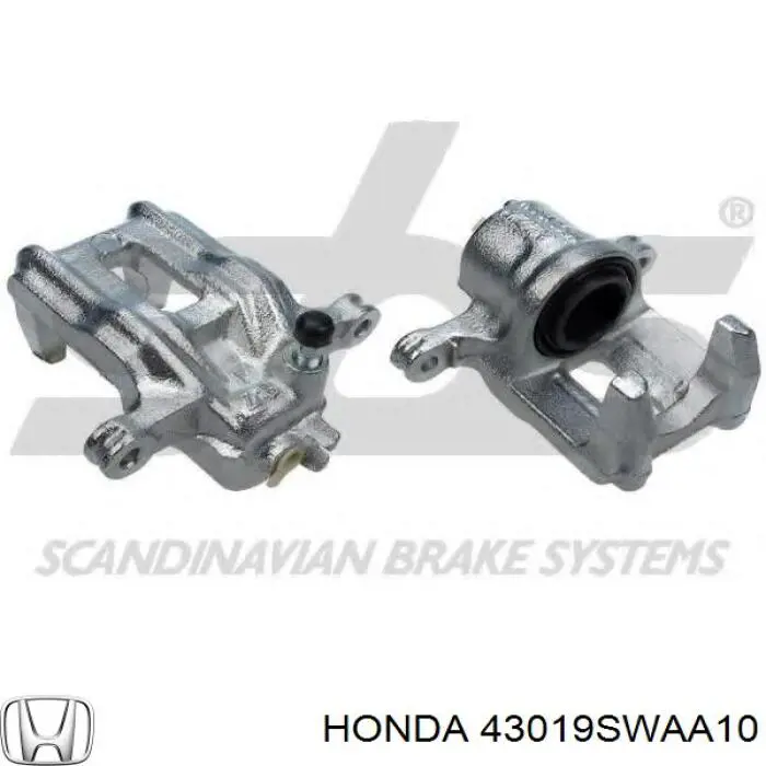 Задний левый суппорт Honda 43019SWAA10 цена, от 41.15 USD