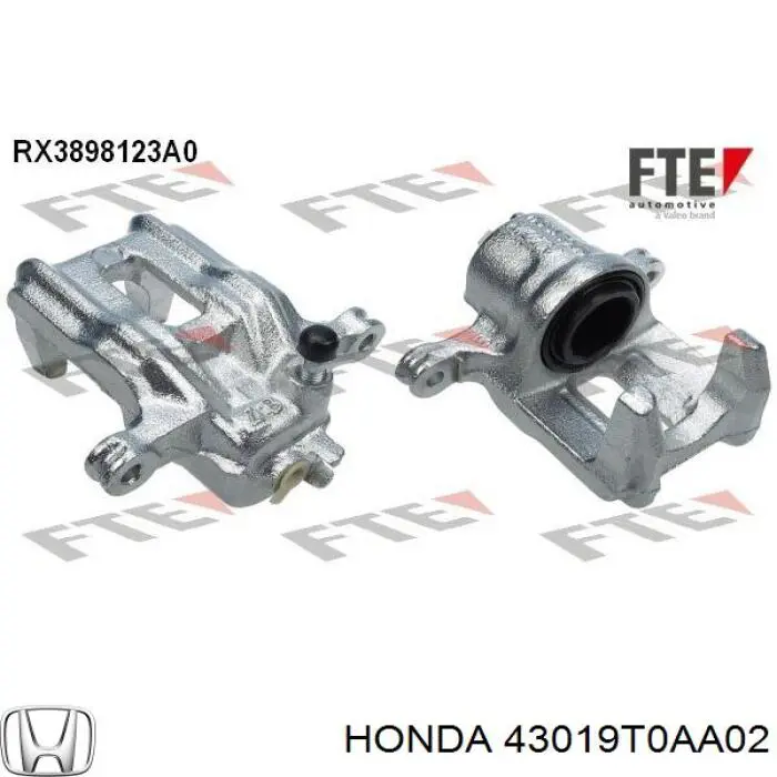 Задний левый суппорт Honda 43019T0AA02 цена, от 31.34 USD