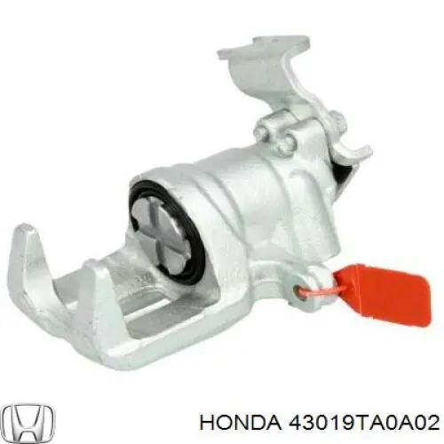 Pinza de freno trasera izquierda 43019TA0A02 Honda/Acura