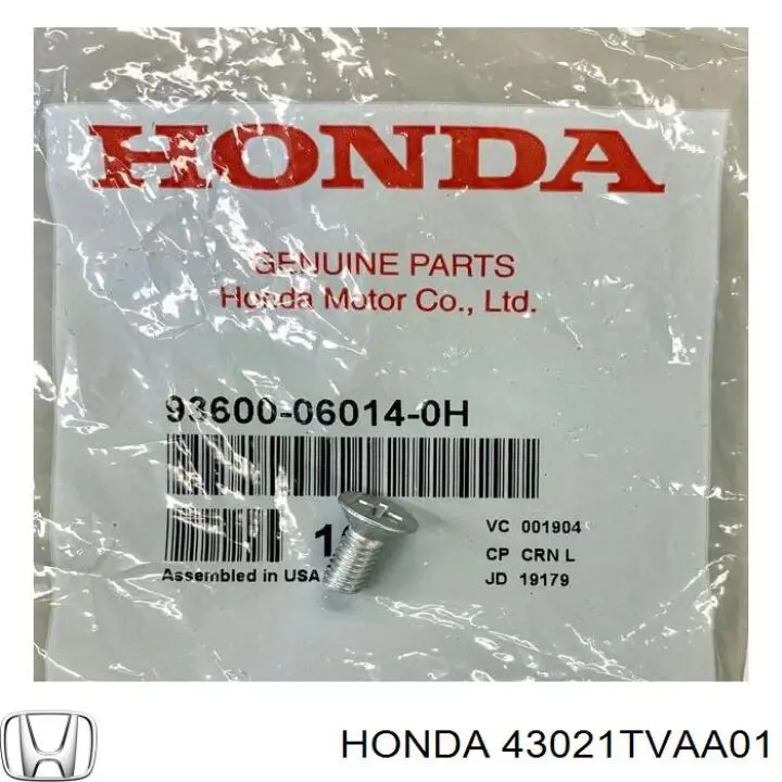  43021TVAA01 Honda