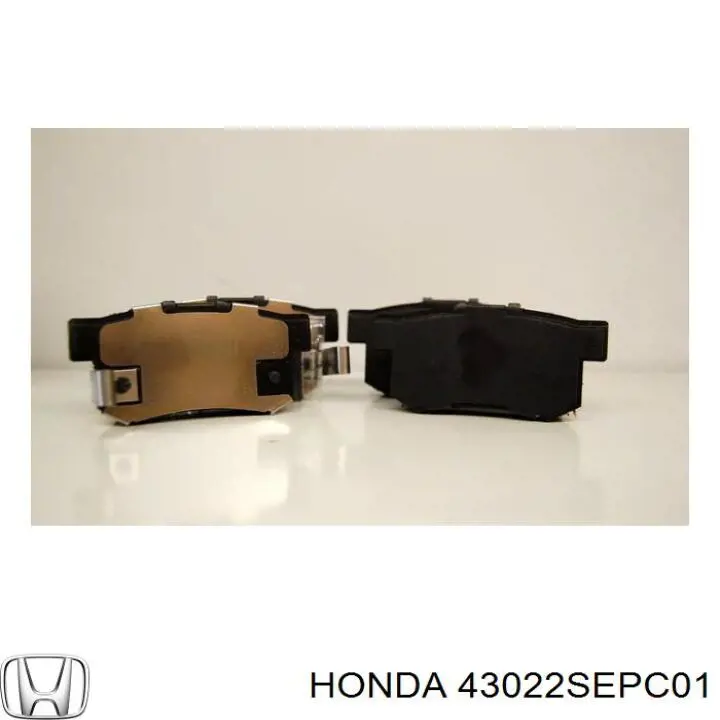 Купить 43022SEPC01 Honda Колодки тормозные задние, дисковые