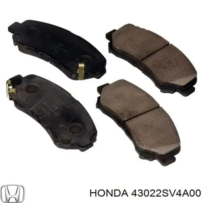 Купить 43022SV4A00 Honda Колодки тормозные задние, дисковые