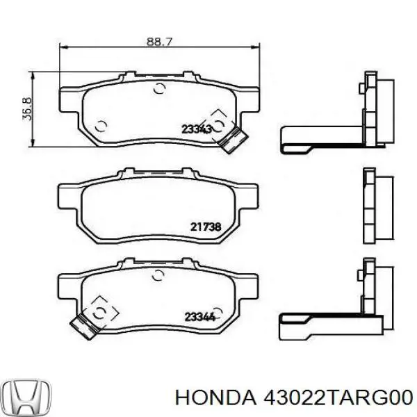  43022TARG00 Honda