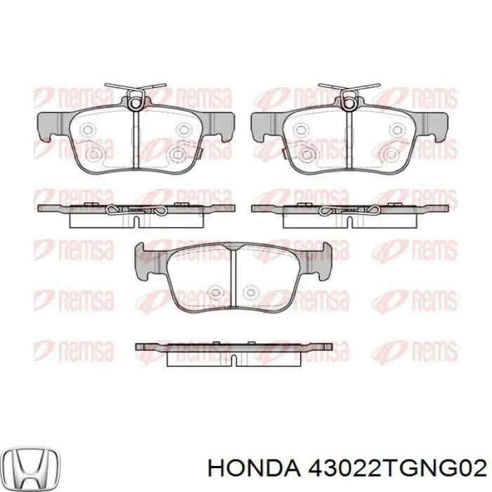 43022TGNG02 Honda