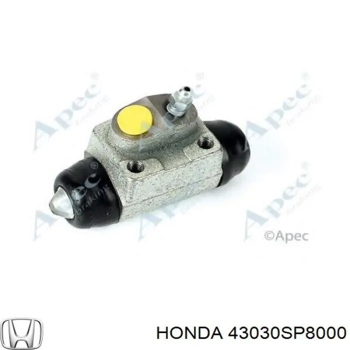 43030SP8000 Honda цилиндр тормозной колесный рабочий задний