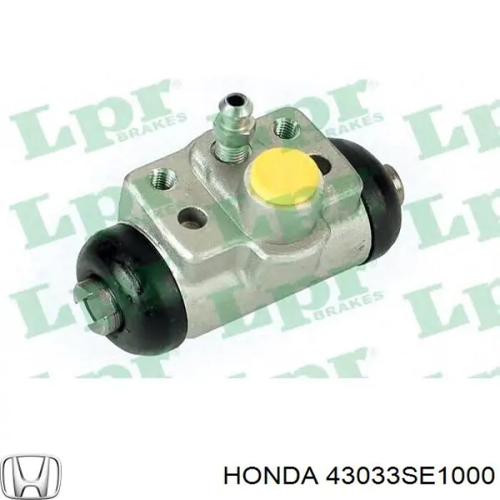 43033-SE1-000 Honda цилиндр тормозной колесный рабочий задний