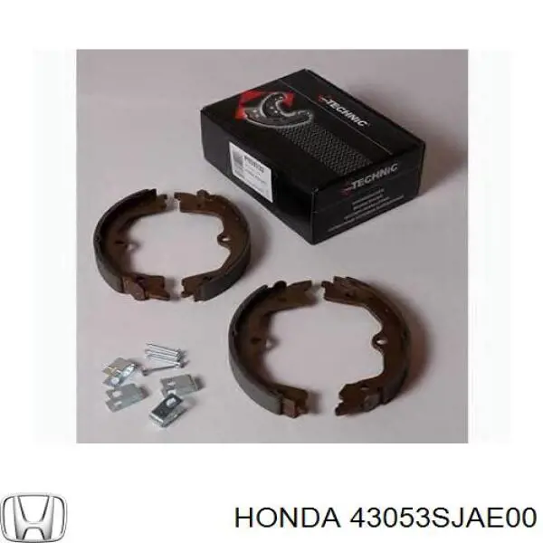 Колодки ручника (стояночного тормоза) Honda 43053SJAE00
