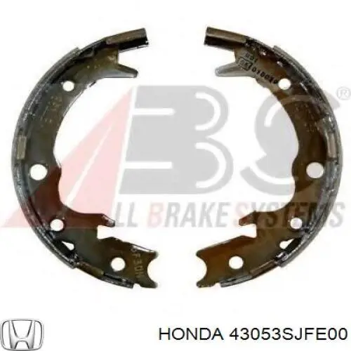 Купить 43053SJFE00 Honda Колодки ручника/стояночного тормоза