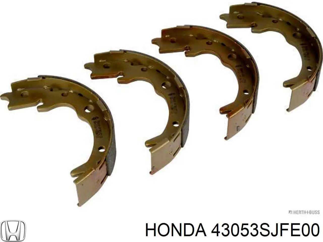 Колодки ручника (стояночного тормоза) Honda 43053SJFE00