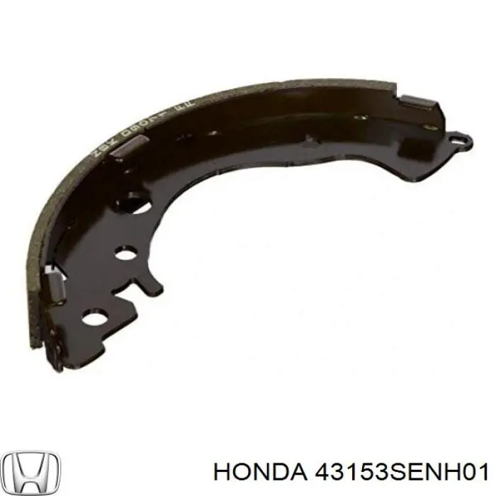 Задние барабанные колодки 43153SENH01 Honda