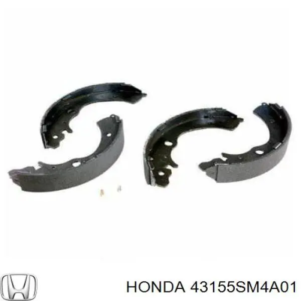 Тормоза рабочие задние ножные и тормозные барабаны Honda 43155SM4A01 цена, от 19.38 USD