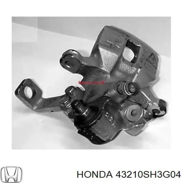 Суппорт тормозной задний правый Honda 43210SH3G04