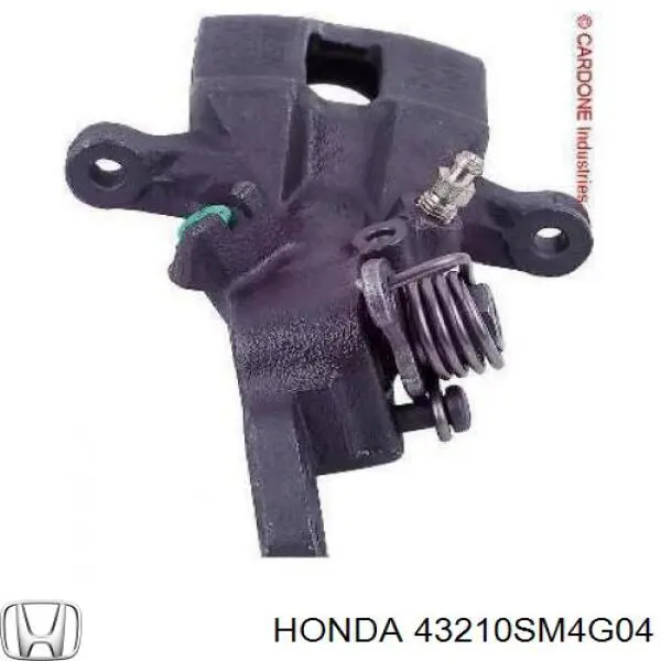 Суппорт задний правый 43210SM4G04 Honda
