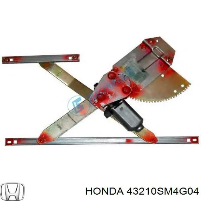 Тормозной суппорт правый задний Honda 43210SM4G04 цена, от 73.69 USD
